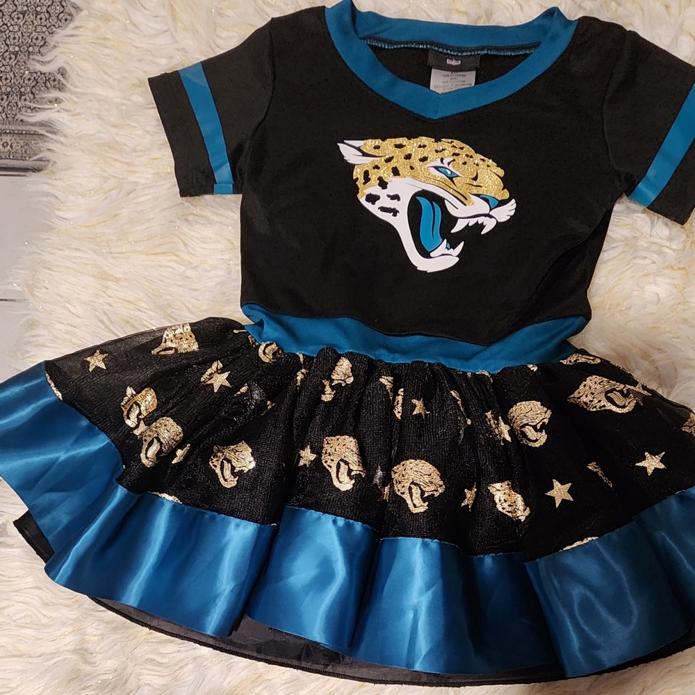 NFL Black and Blue Jaguar Kids Costume